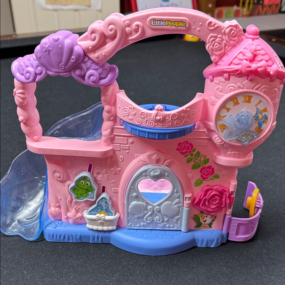 Fisher-Price Little People Pink and Blue Castle
